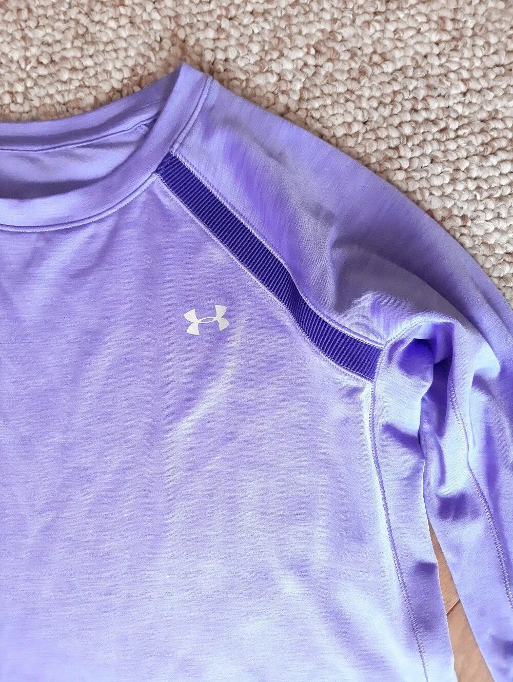 Under Armour Purple Compression Shirt size Sm/Med